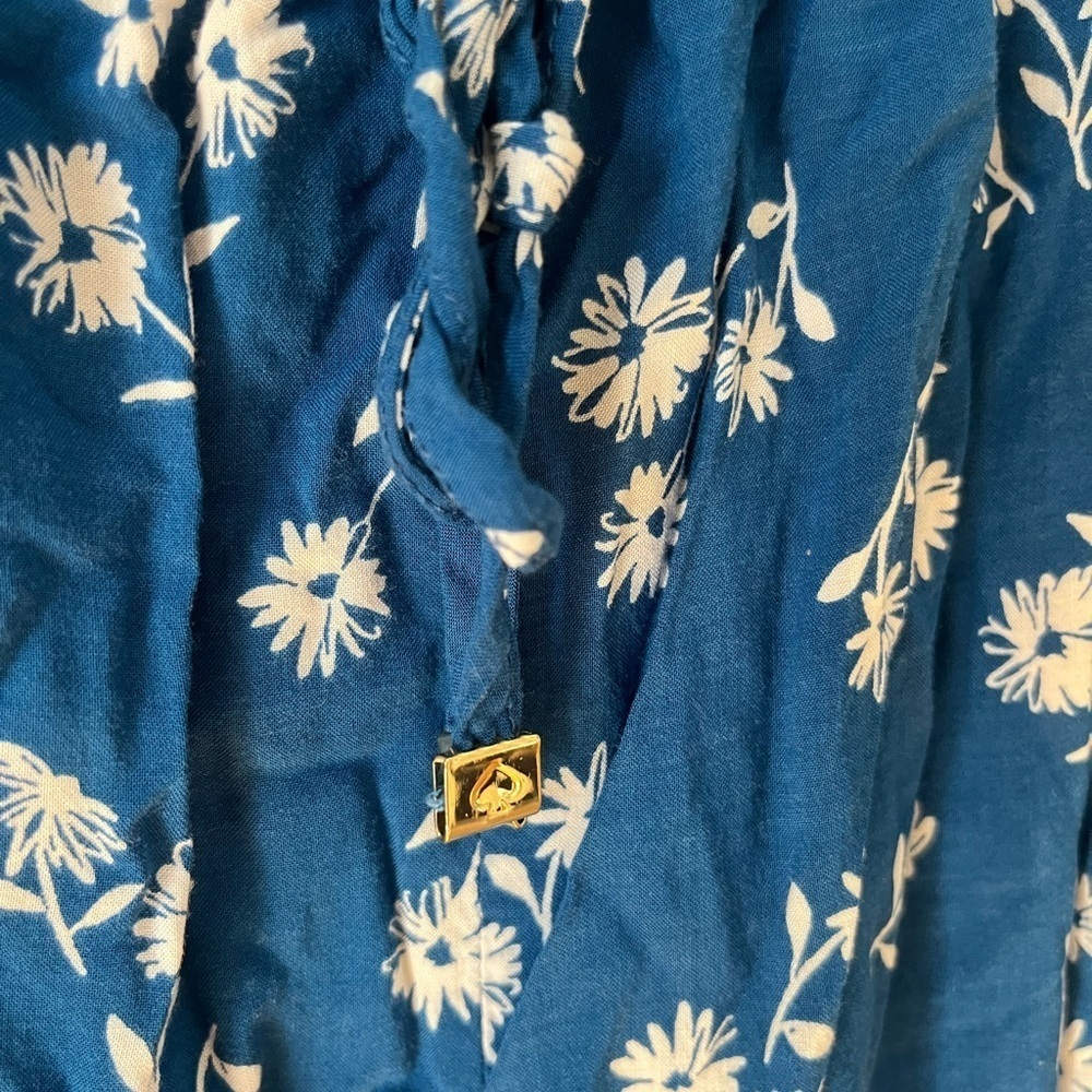 Kate Spade Dandelion Floral Off-the-Shoulder Romper - Picture 6 of 7